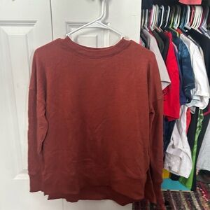 Time and Tru Women's Brick Red Sweatshirt